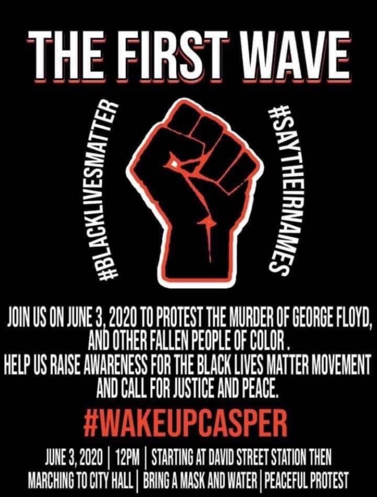 Protest poster